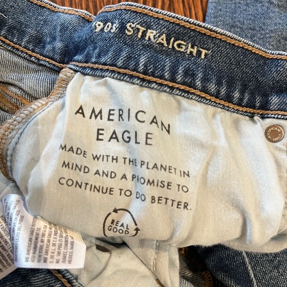 90s STRAIGHT STRETCH JEANS - Picture 6 of 8